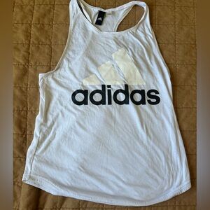 Adidas White Tank Top